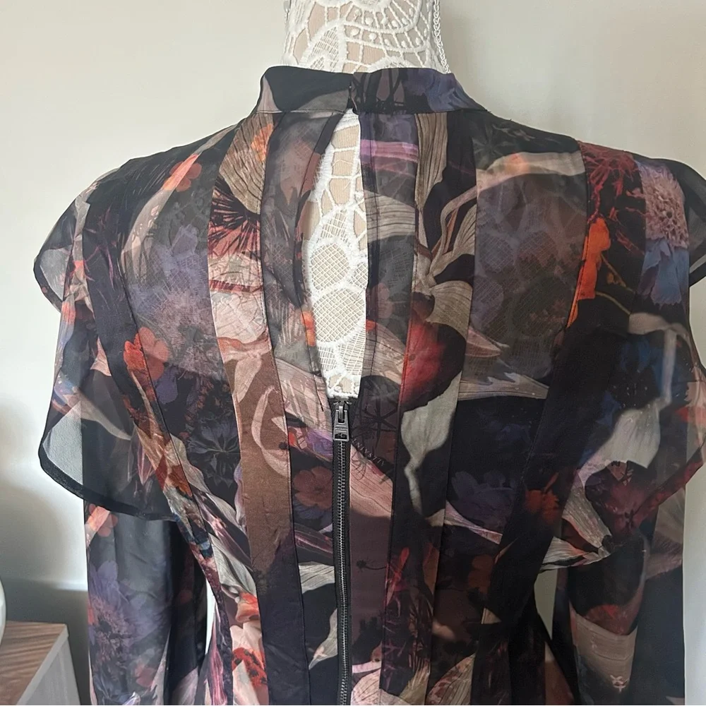 ALLSAINTS - Fleur Tippi Mini Dress - Picture 5 of 15